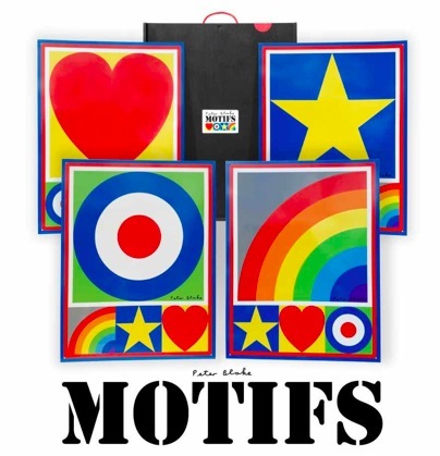 Peter Blake 'I Love Recycling' Signed Tin Plate Print – With Certificate Of Authenticity